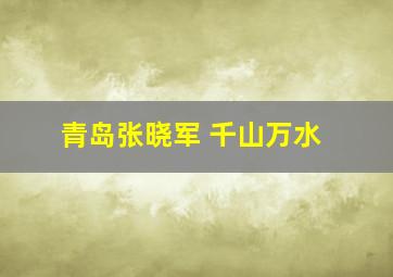 青岛张晓军 千山万水